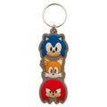 Sonic The Hedgehog PVC Keyring - Officially licensed merchandise.