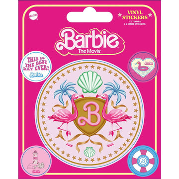 Barbie Stickers - Officially licensed merchandise.