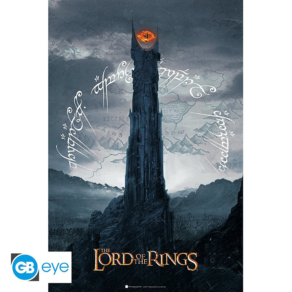 The Lord Of The Rings Poster Tower Of Sauron 153 - Officially licensed merchandise.