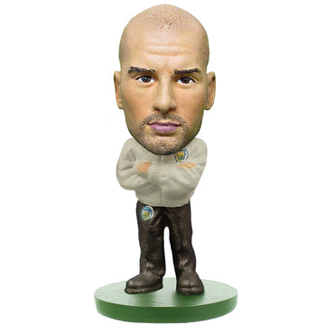 Manchester City FC SoccerStarz Guardiola Tracksuit - Officially licensed merchandise.