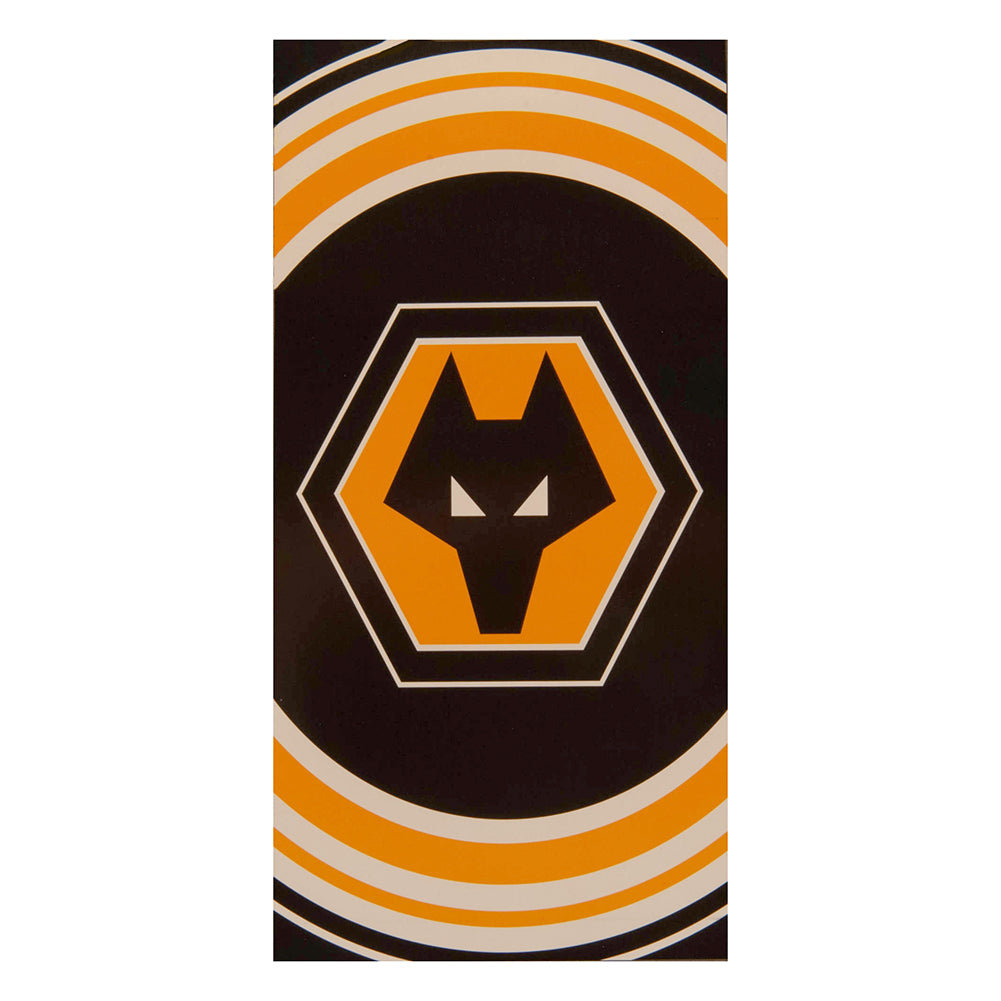 Wolverhampton Wanderers FC Towel PL - Officially licensed merchandise.