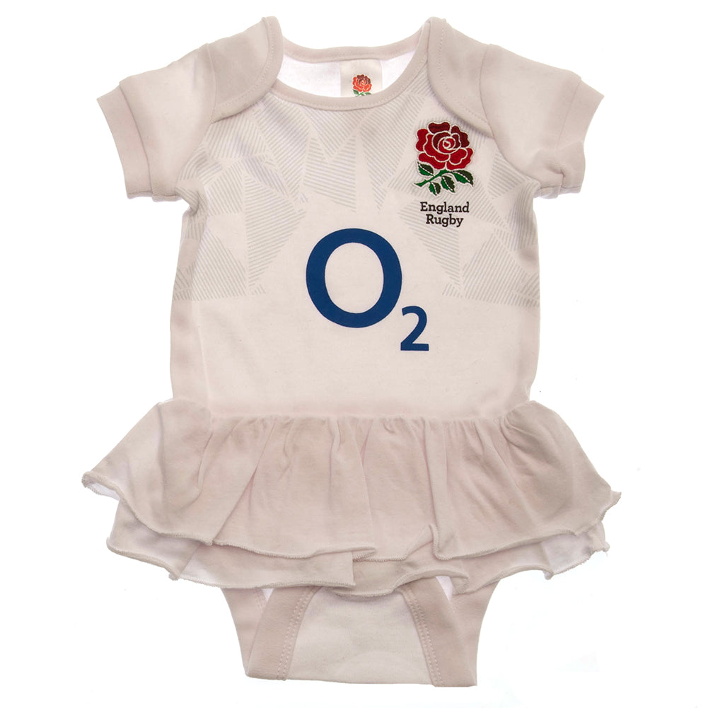 England RFU Tutu 0/3 mths PC - Officially licensed merchandise.