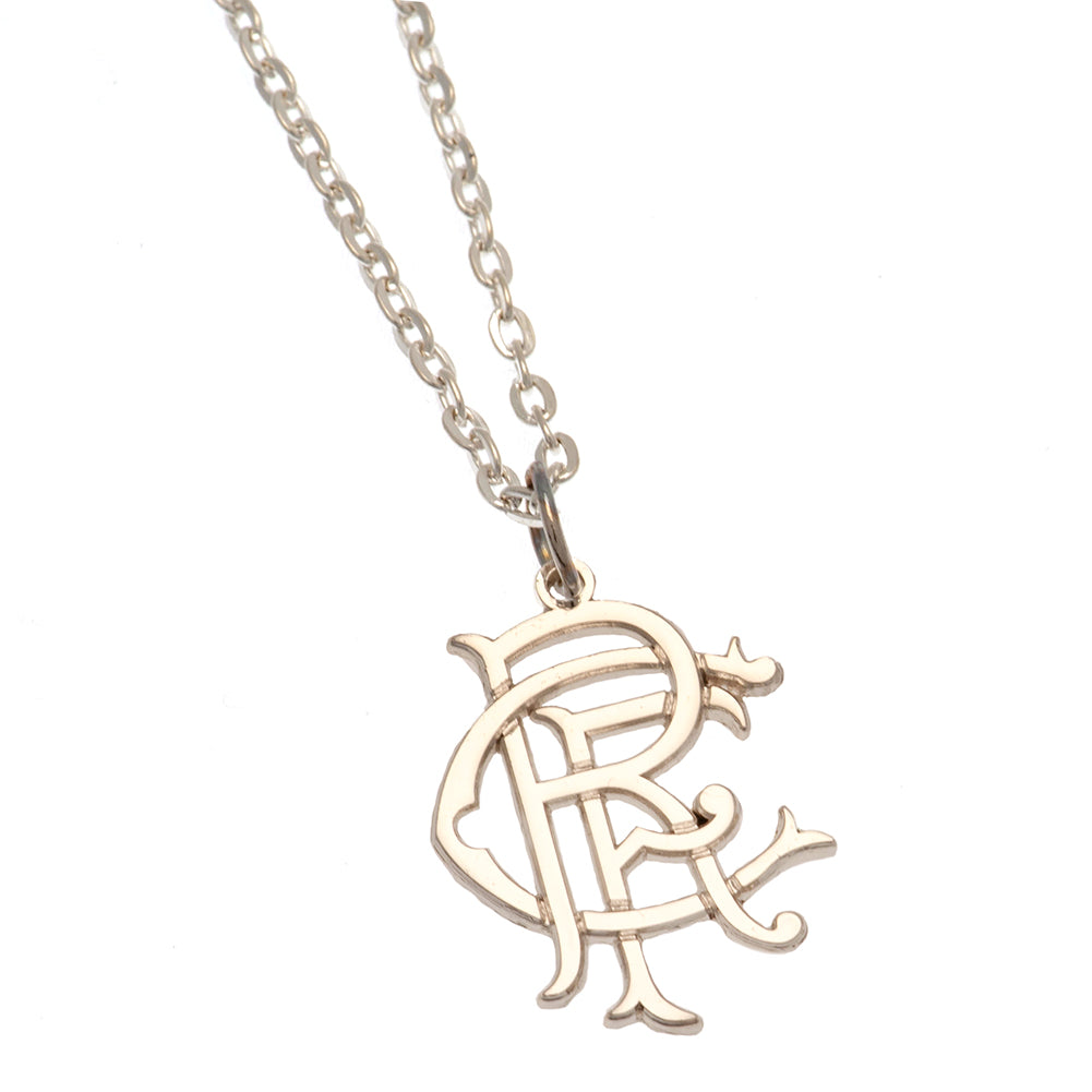 Rangers FC Silver Plated Boxed Pendant - Officially licensed merchandise.