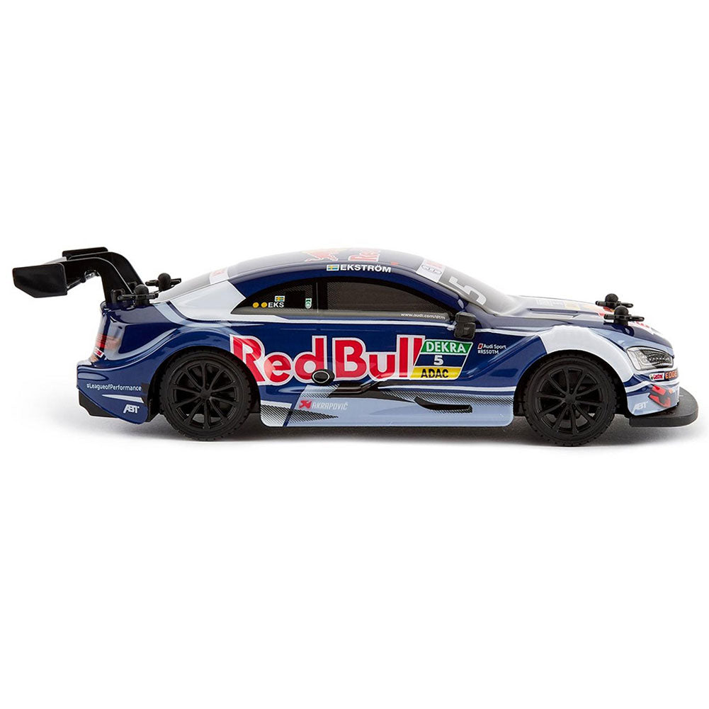 Audi DTM Blue Red Bull Radio Controlled Car 1:24 Scale - Officially licensed merchandise.