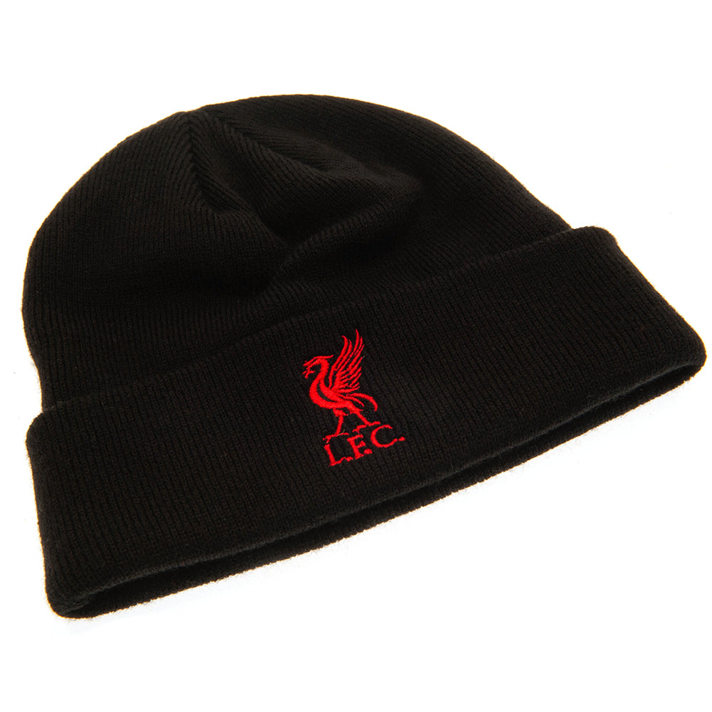 Liverpool FC Cuff Beanie BK - Officially licensed merchandise.