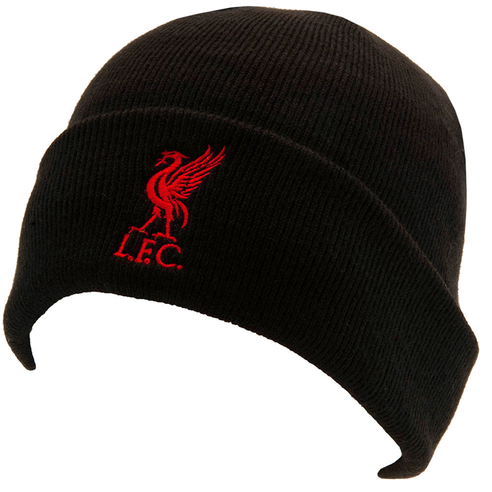 Liverpool FC Cuff Beanie BK - Officially licensed merchandise.