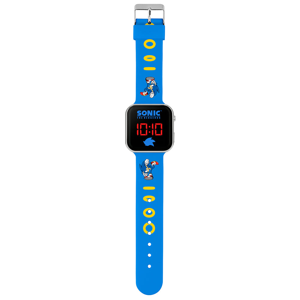 Sonic The Hedgehog Junior LED Watch - Officially licensed merchandise.