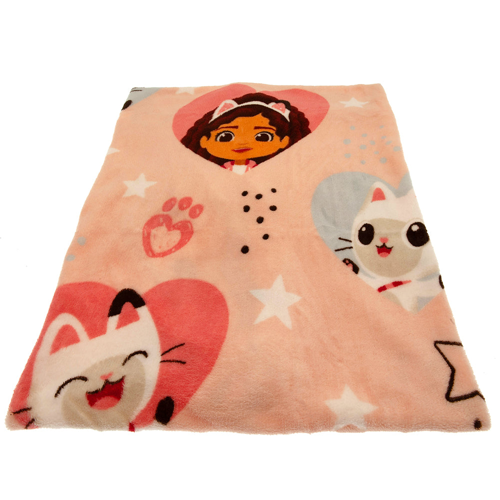 Gabby's Dollhouse Fleece Blanket - Officially licensed merchandise.