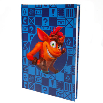 Crash Bandicoot Premium Notebook - Officially licensed merchandise.