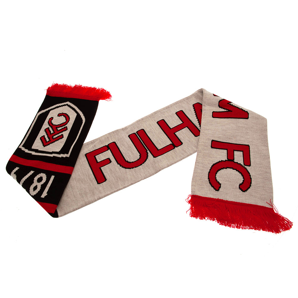 Fulham FC Scarf NR - Officially licensed merchandise.