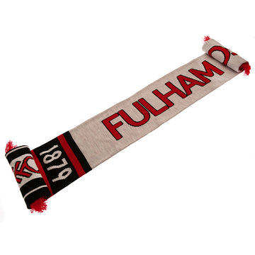 Fulham FC Scarf NR - Officially licensed merchandise.