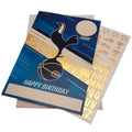 Tottenham Hotspur FC Birthday Card With Stickers - Officially licensed merchandise.