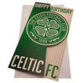 Celtic FC Birthday Card - Officially licensed merchandise.