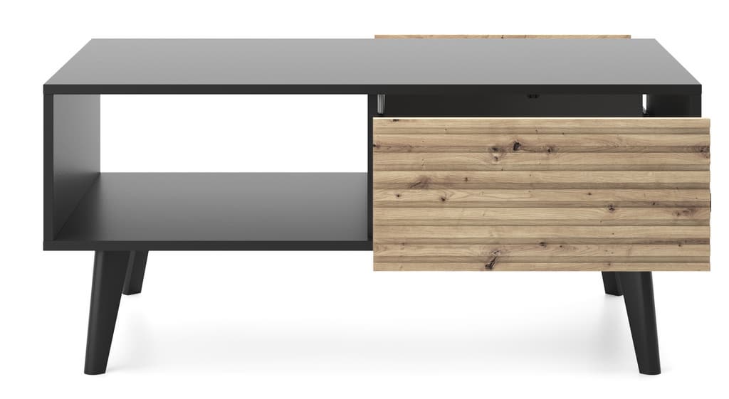 Willow Coffee Table 104cm - Black