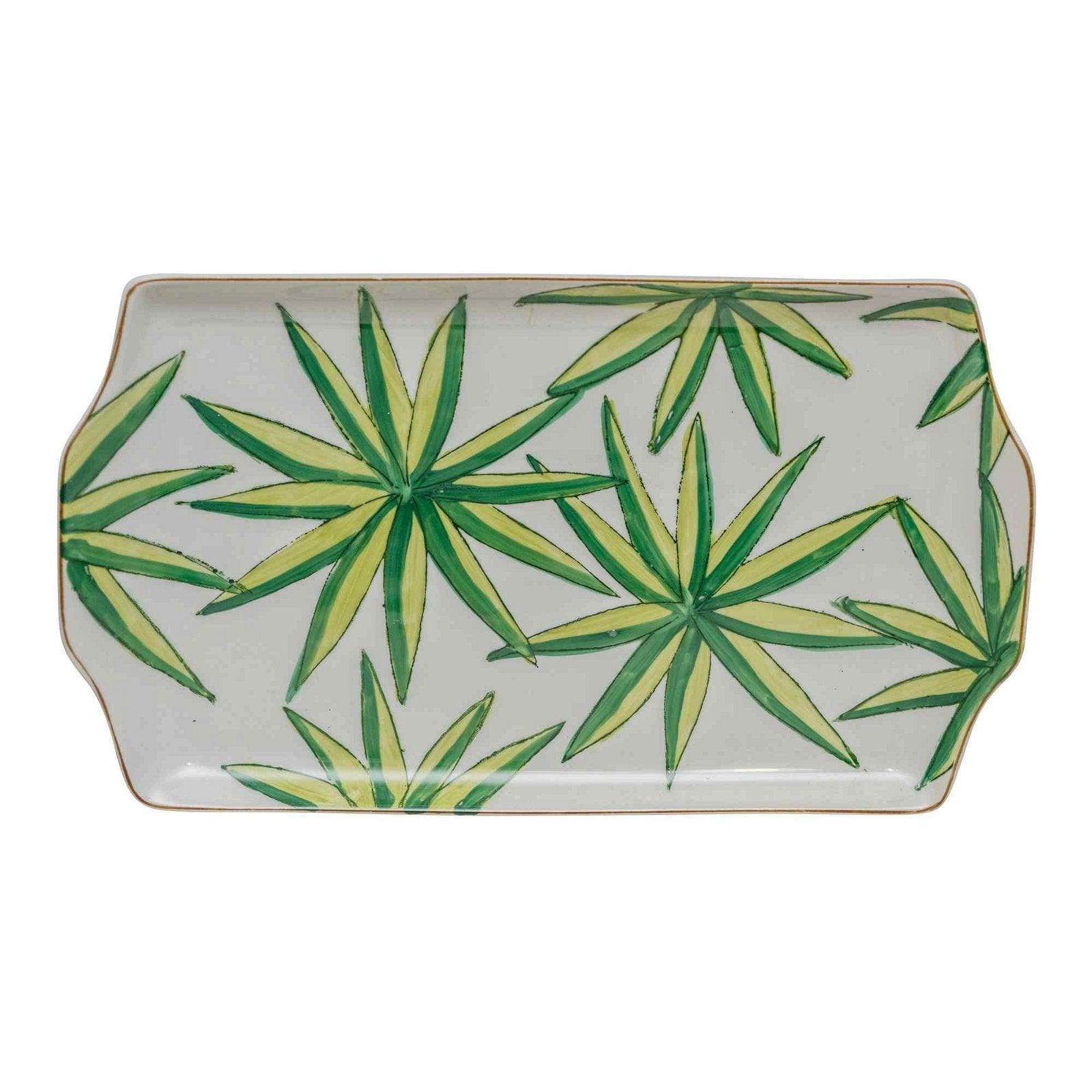 Adams Needle 12.5" Rectangle Trinket Tray-Ceramic Ornaments