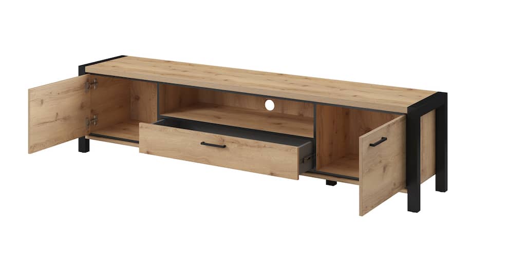 Aktiv 40 TV Cabinet 210cm - £273.6 - Living Room TV Cabinet 