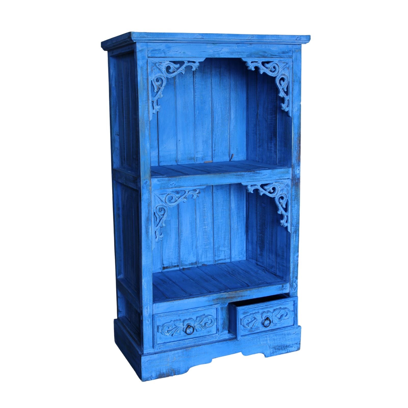 Albasia Bathroom Cabinet - Bluewash-