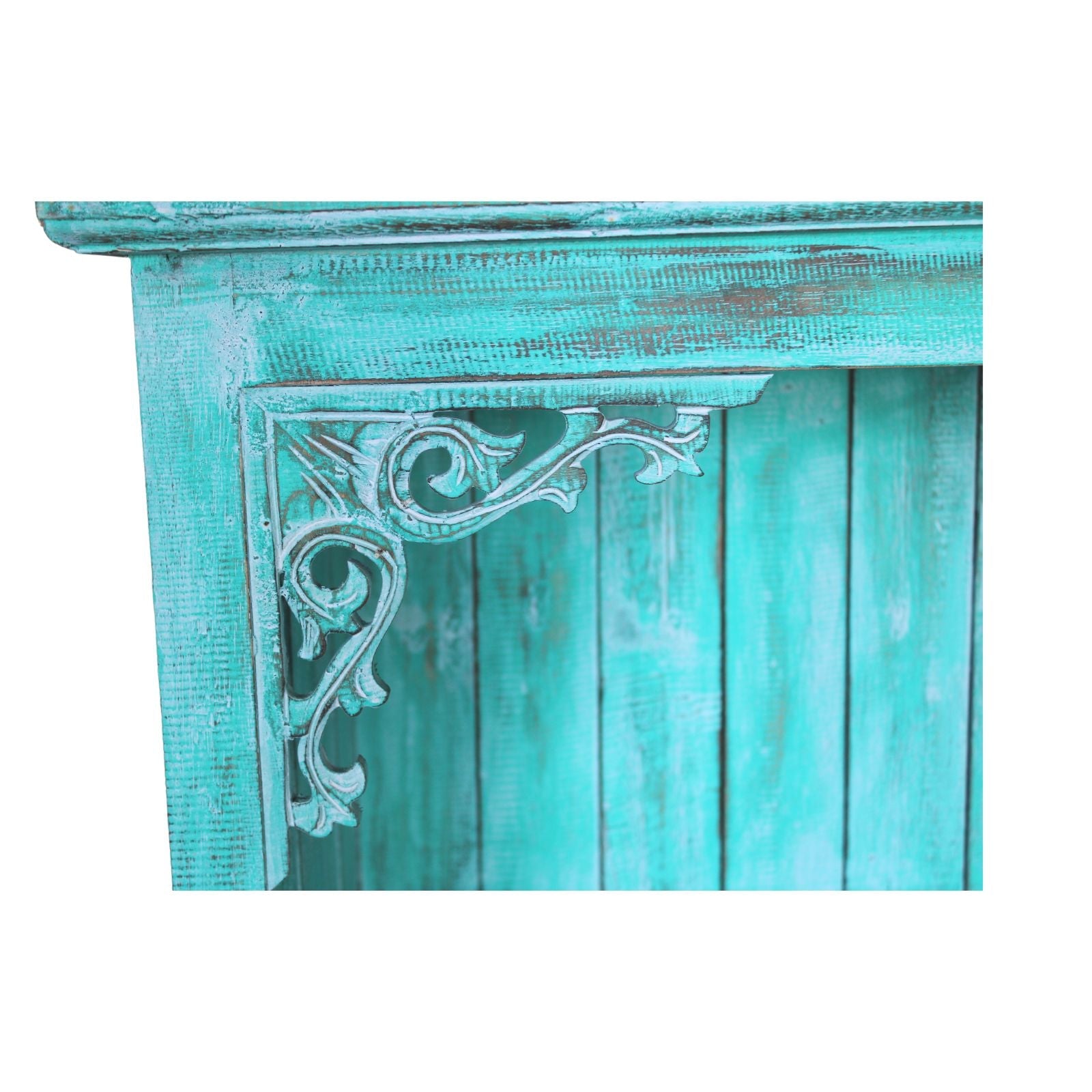 Albasia Bathroom Cabinet - Turquoise wash-