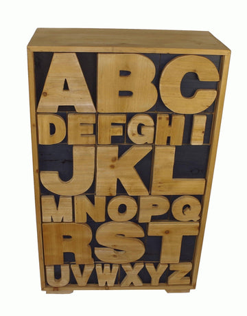 Alphabet Cabinet 54 x 26 x 89cm - £327.99 - Storage Units 