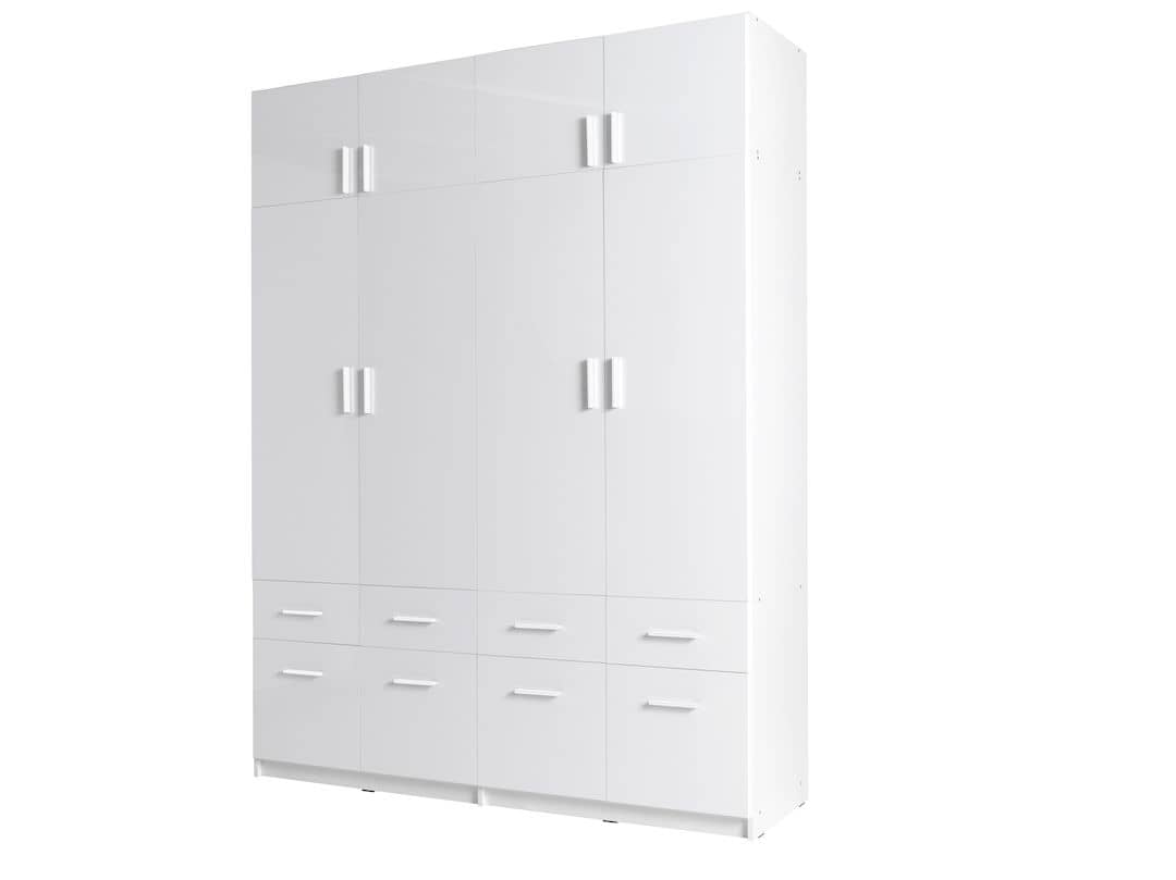 Alpin Hinged Door Wardrobe 181cm-Hinged Door Wardrobe