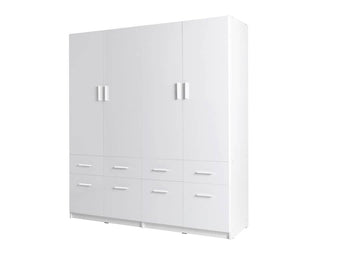 Alpin Hinged Door Wardrobe 181cm - £480.6 - Hinged Door Wardrobe 