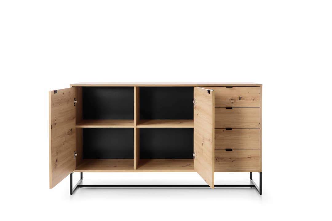 Amber Large Sideboard Cabinet - £241.2 - Living Sideboard Cabinet 