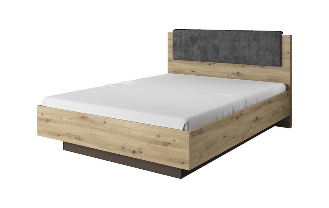 Arco Bed Frame [EU King] Oak Artisan Bed Frame 