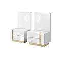 Arco Bedside Cabinets White Bedside Cabinet 