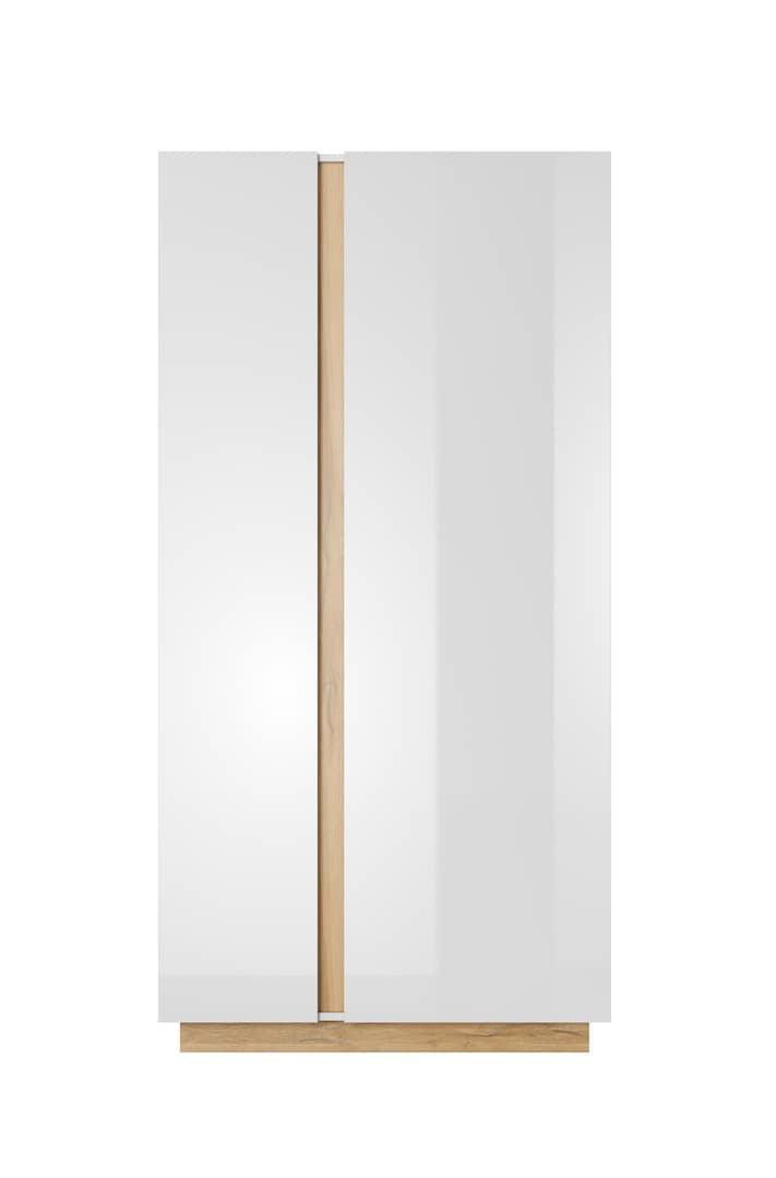 Arco Hinged Door Wardrobe 97cm-Hinged Door Wardrobe