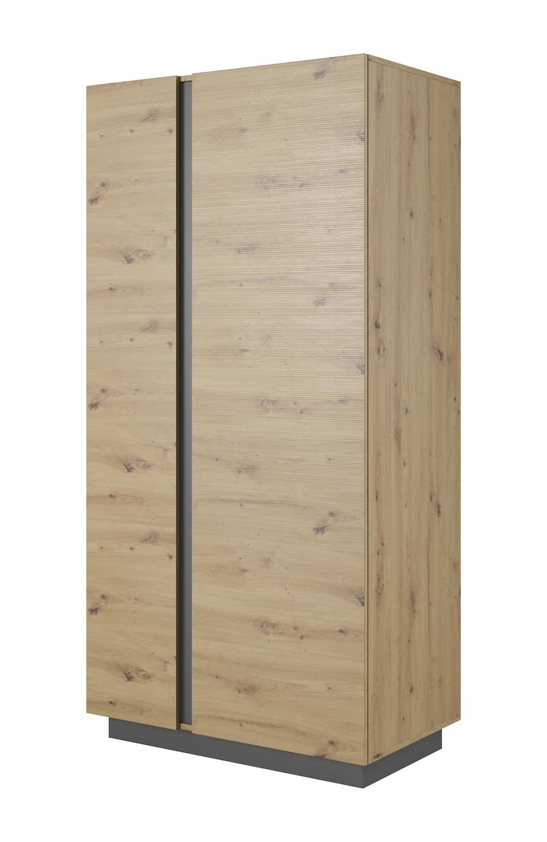 Arco Hinged Door Wardrobe 97cm Oak Artisan Hinged Door Wardrobe 