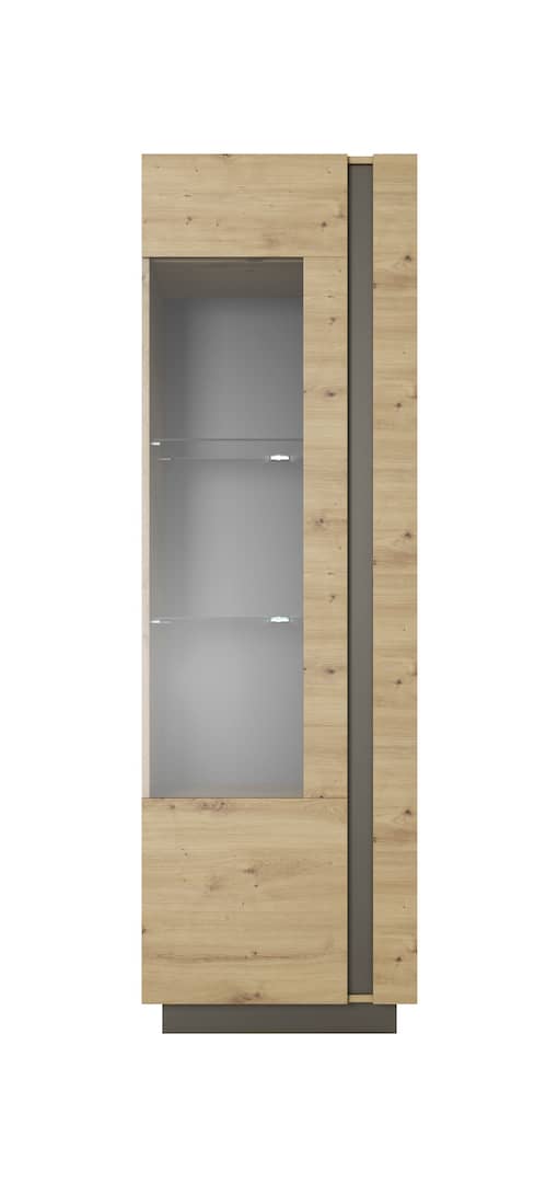 Arco Tall Display Cabinet 60cm-Tall Display Cabinet