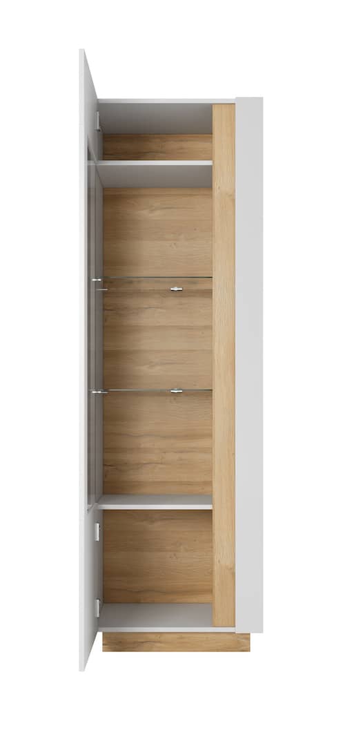 Arco Tall Display Cabinet 60cm-Tall Display Cabinet