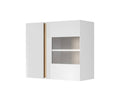 Arco Wall Hung Display Cabinet 97cm White Wall Hung Cabinet 