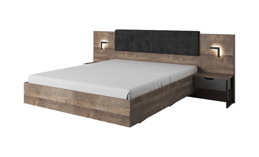 Arden Bed Frame [EU King]-Bed Frame