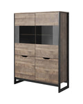 Arden Display Cabinet 109cm - £309.6 - Living Room Display Cabinet 