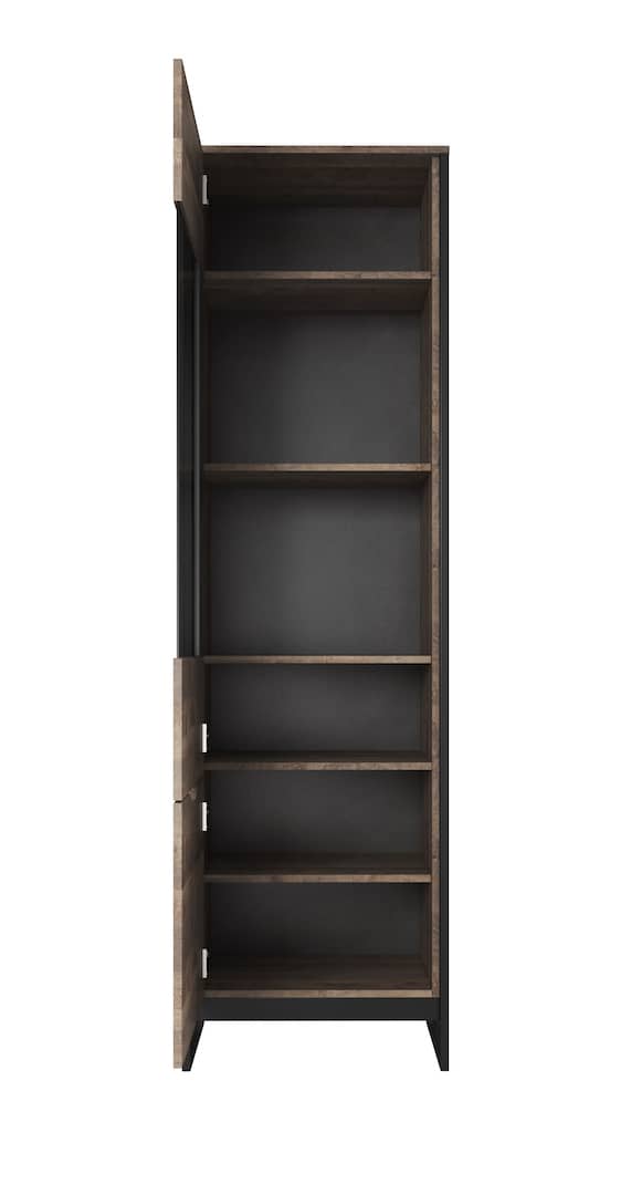 Arden Tall Display Cabinet 56cm - £252.0 - Tall Display Cabinet 