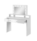 Aria Dressing Table With Mirror-Dressing Table