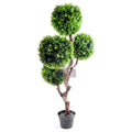 Artificial Large 90cm UV Boxwood Topiay Tree-Artificial Plants