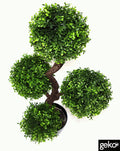 Artificial Large 90cm UV Boxwood Topiay Tree-Artificial Plants