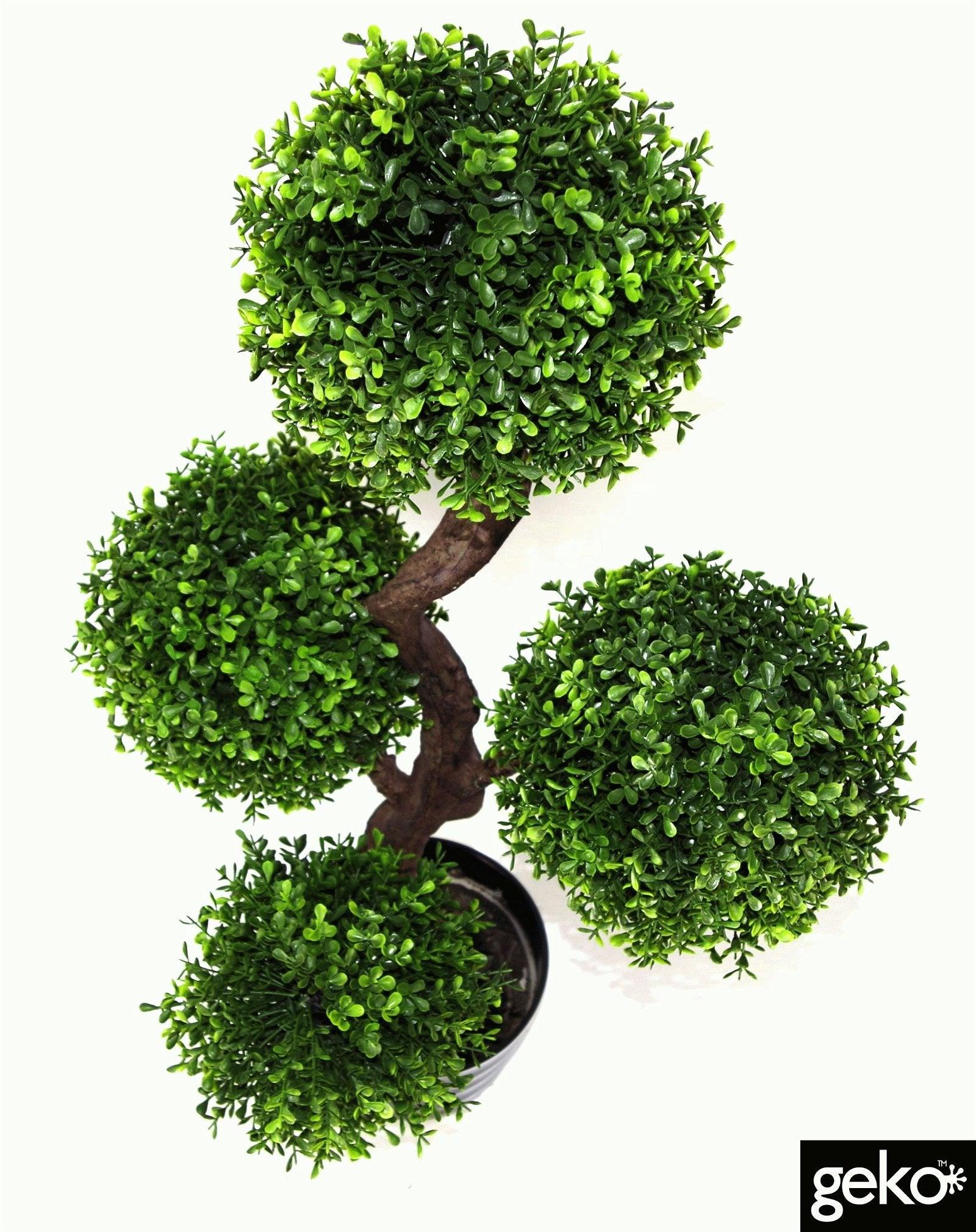 Artificial Large 90cm UV Boxwood Topiay Tree-Artificial Plants