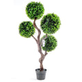 Artificial Large 90cm UV Boxwood Topiay Tree-Artificial Plants