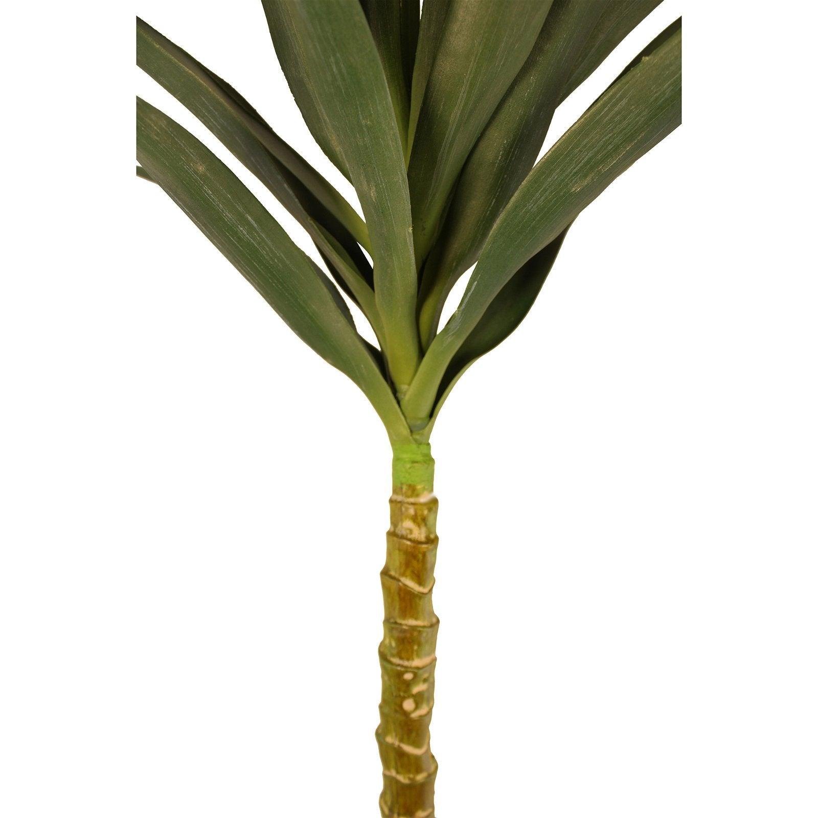 Artificial Single Trunk Yucca Tree, 100cm-Artificial Plants