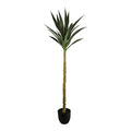 Artificial Single Trunk Yucca Tree, 130cm-Artificial Plants