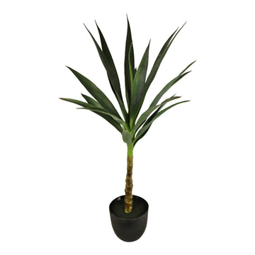 Artificial Single Trunk Yucca Tree, 80cm - £52.99 - Artificial Plants 