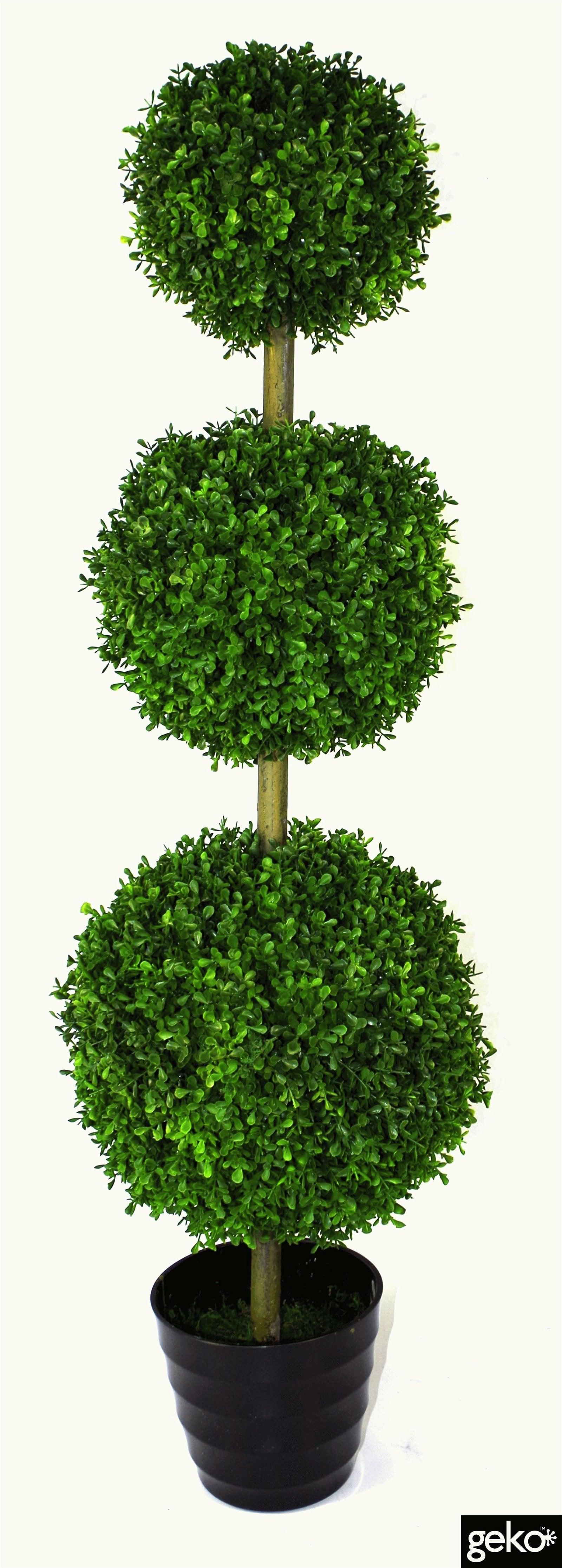 Artificial X-Large 120cm Grass Topiary Tree-Artificial Plants