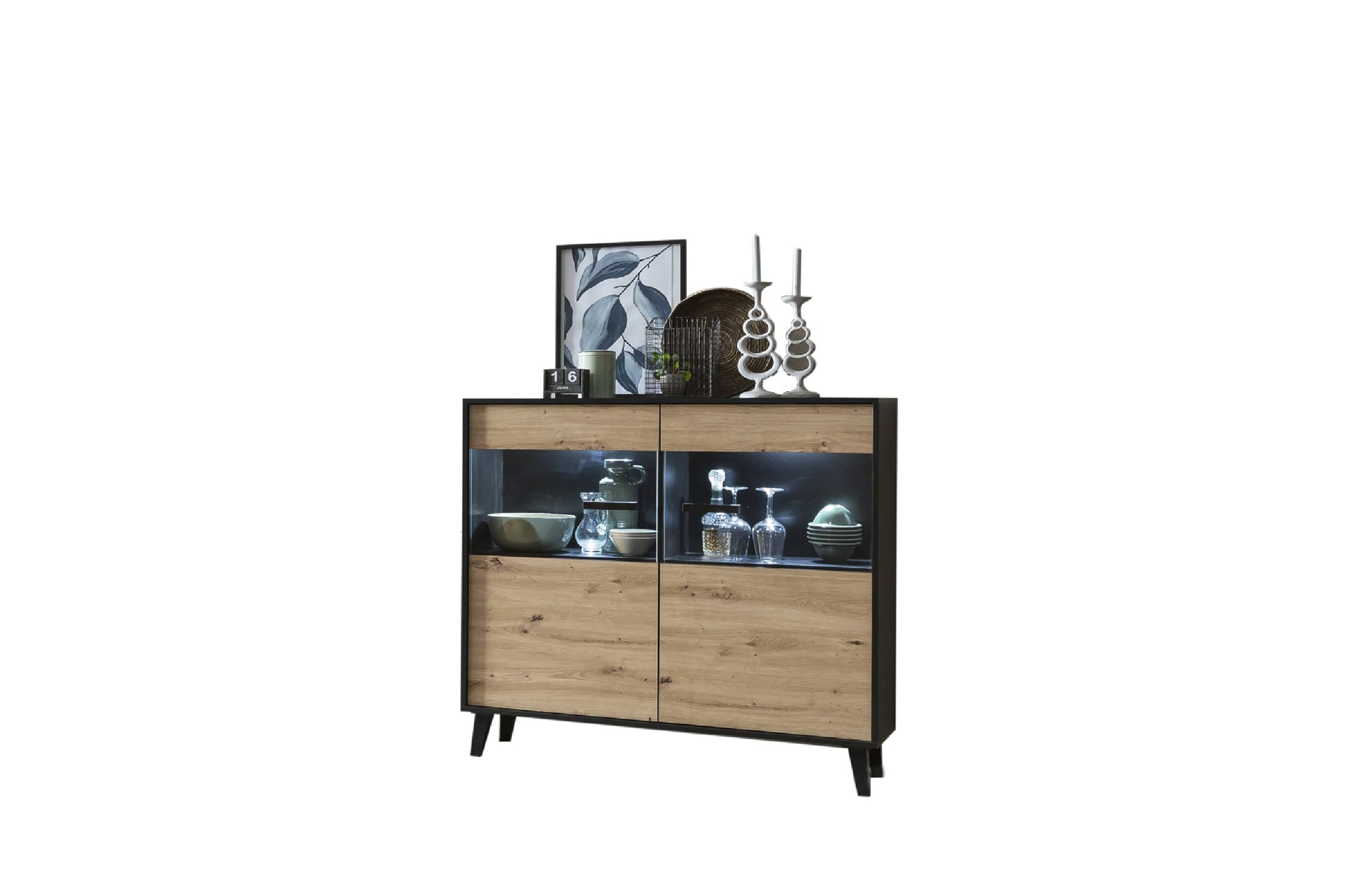 Artona 81 Display Sideboard Cabinet-Living Display Sideboard Cabinet