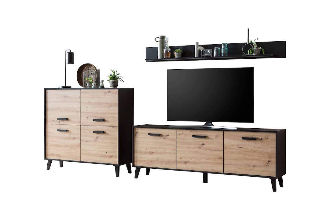 Artona VE Living Room Set-Wall Unit