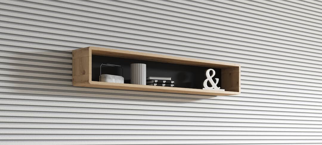 Aston 02 Wall Shelf 150cm-Wall Shelf