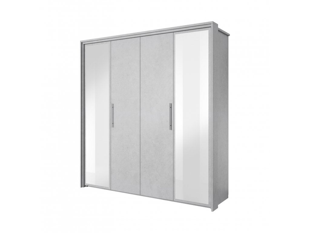 Aurelia Hinged Door Wardrobe 206cm - £543.6 - Hinged Door Wardrobe 