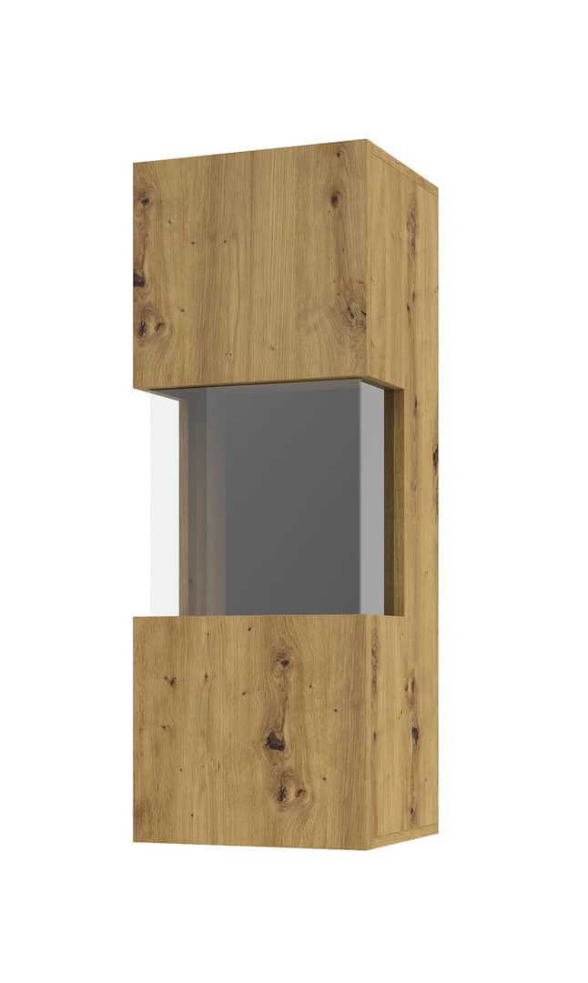 Ava 07 Wall Hung Cabinet Oak Artisan Wall Hung Cabinet 